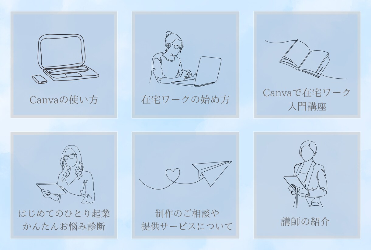 LINEリッチメニュー作成します 思わずポチっとしたくなるLINEリッチメニューをつくります！ イメージ3