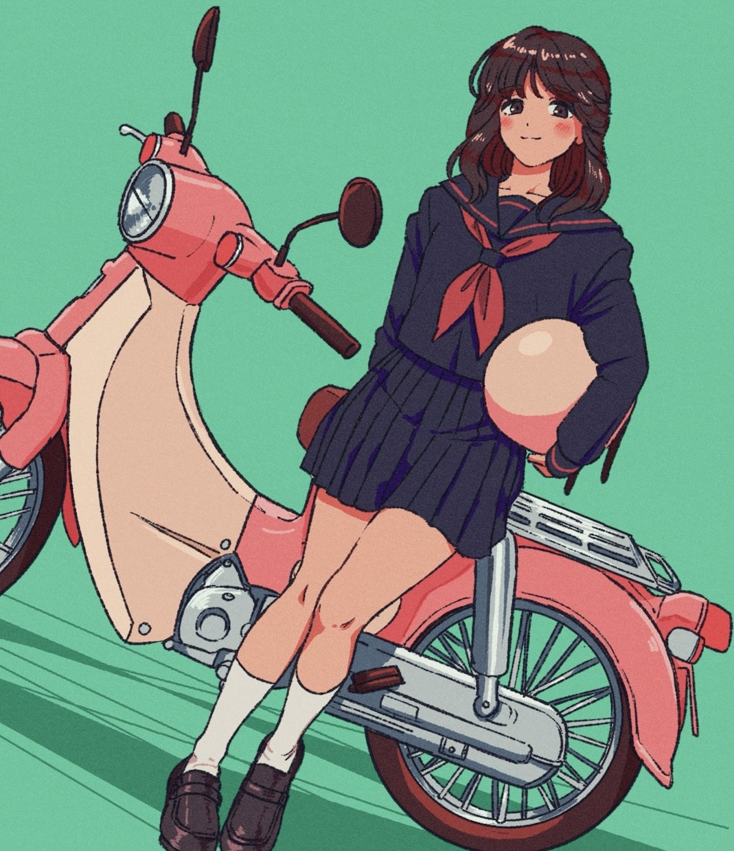 オリジナルなアニメタッチイラスト描きます MVイラスト、携帯ロック画面など要望に沿ってお描きします！ イメージ5