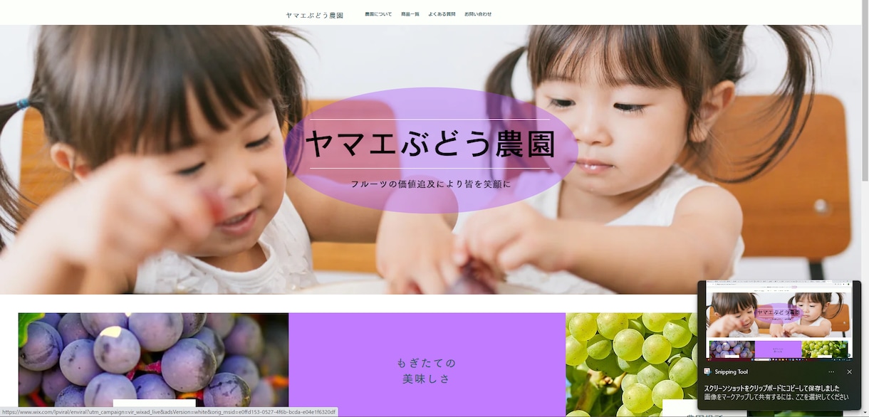 Wixでシンプルで見やすいLPを制作しますます Wixでシンプルで見やすいLPを制作します イメージ2