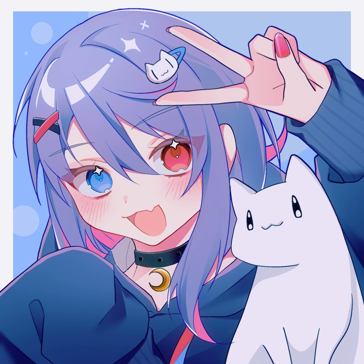 透明感のある可愛いSNS用イラストを制作します 親しみやすいイラストを描きます！お気軽にご相談ください。 イメージ2
