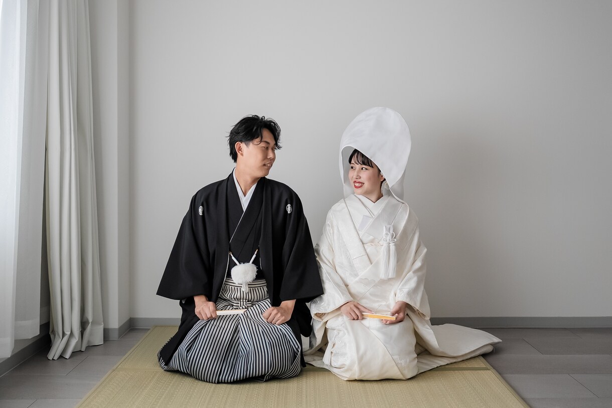 関西 兵庫県神戸市にて結婚式和装前撮りを撮影します お手頃価格でウエディングフォト撮影が可能です。 イメージ6
