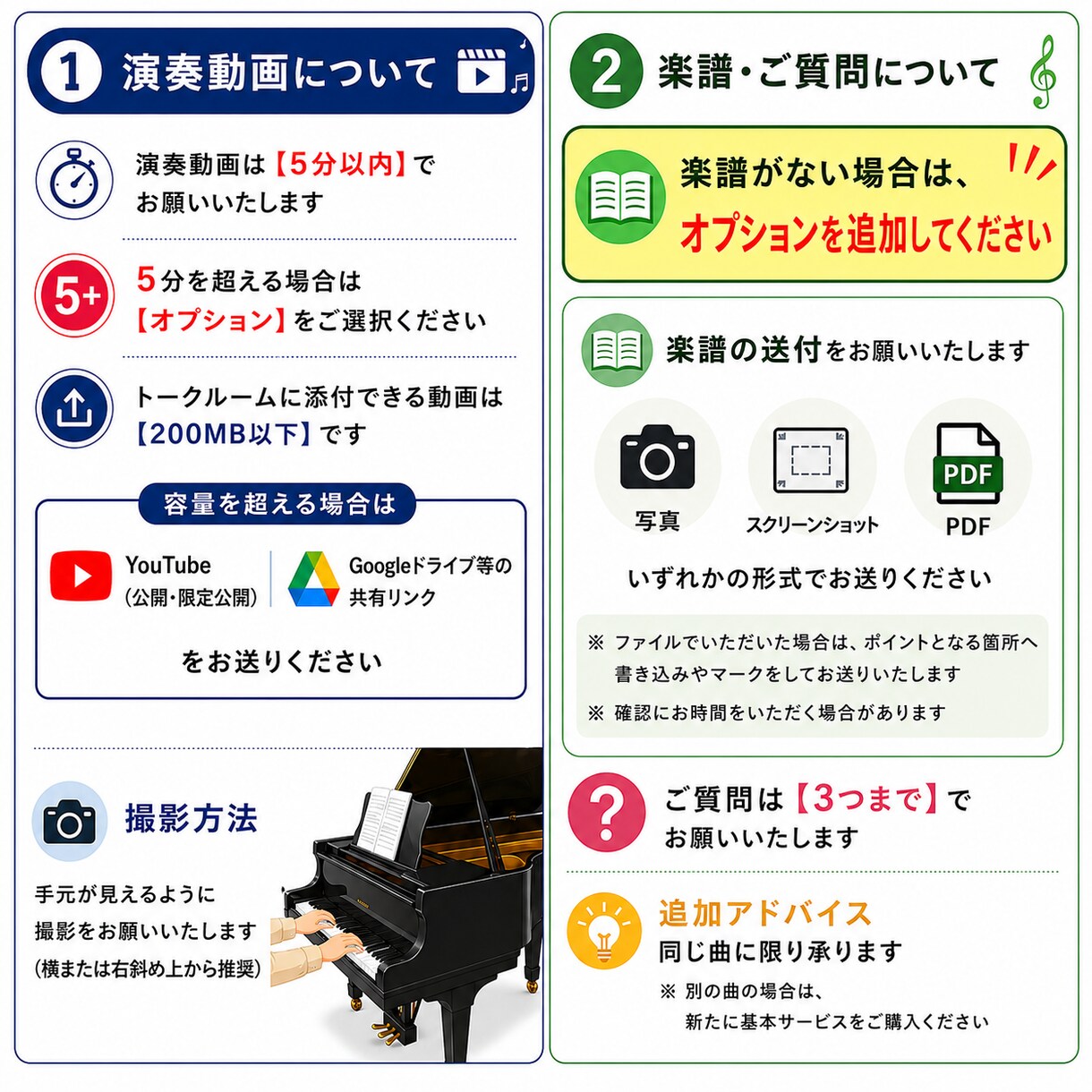 現役ピアノ講師が動画添削レッスンをします 良い部分､上達ポイント､練習法などを丁寧に細かくお伝えします イメージ3