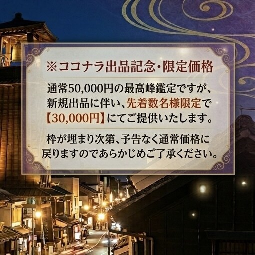 霊視×宿命鑑識 金運招来・人生の転機を本鑑定します 運気の底を暴き、現実を劇的に好転させる開運の引き金を引きます イメージ3