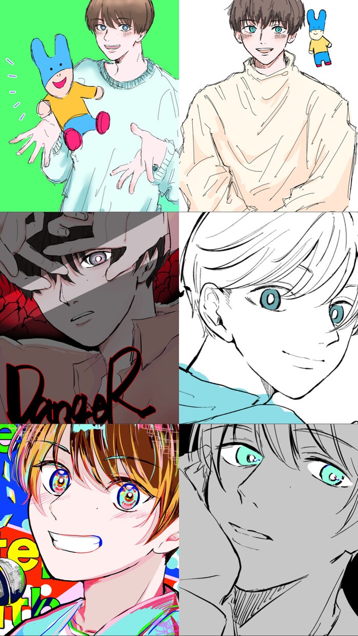 アイコンや動画用のイラストを制作します アイコンやヘッダーなどに使えるカラーイラスト イメージ4