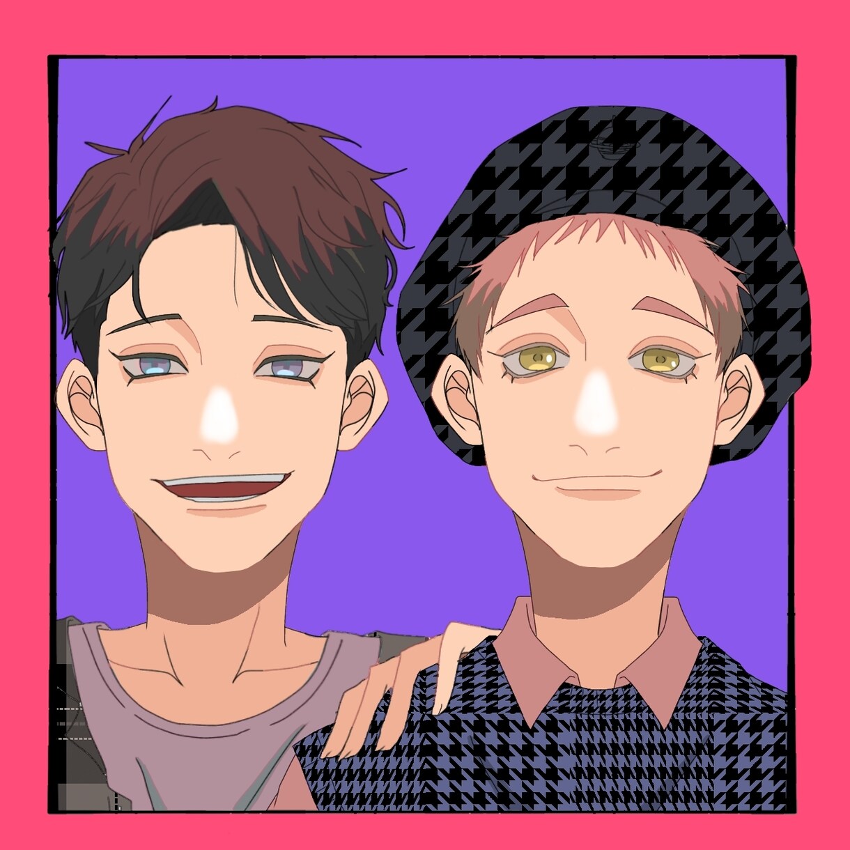 短日納品！SNS用のイラスト描きます オリジナル！歌ってみたなどのイラストも作成致します！ イメージ7