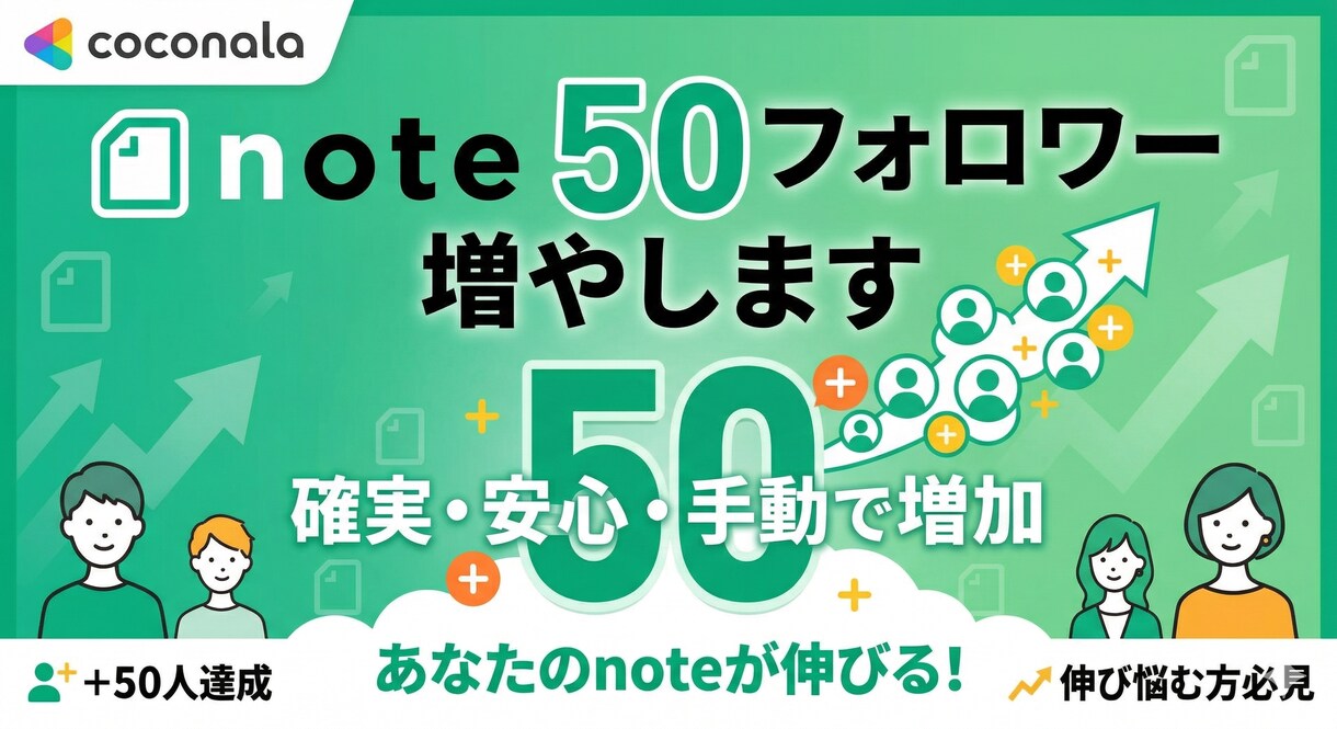 noteのフォロワー増につながる運用を支援します note副業のスタートダッシュを支援します。 イメージ1