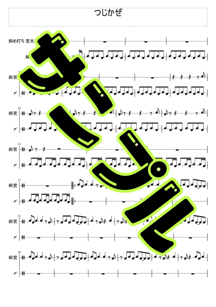 和太鼓演奏のオリジナル曲を作ります チーム曲にマンネリ化してきている皆さんへ！！ イメージ1