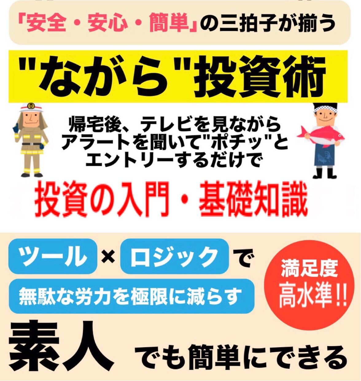 動画解説有り！ツール×裁量で学習時間短縮できます 初出品特別特化！【ながら投資術】【ながらツールロジック】 イメージ1