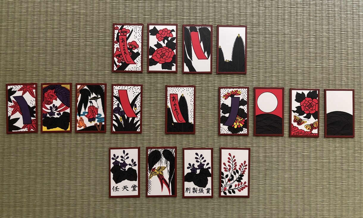 花札占い｜“流れ”を「こいこい展開式」で読みます 過去から今、そして未来へ｜状況と心の流れをじっくり読み解く イメージ2