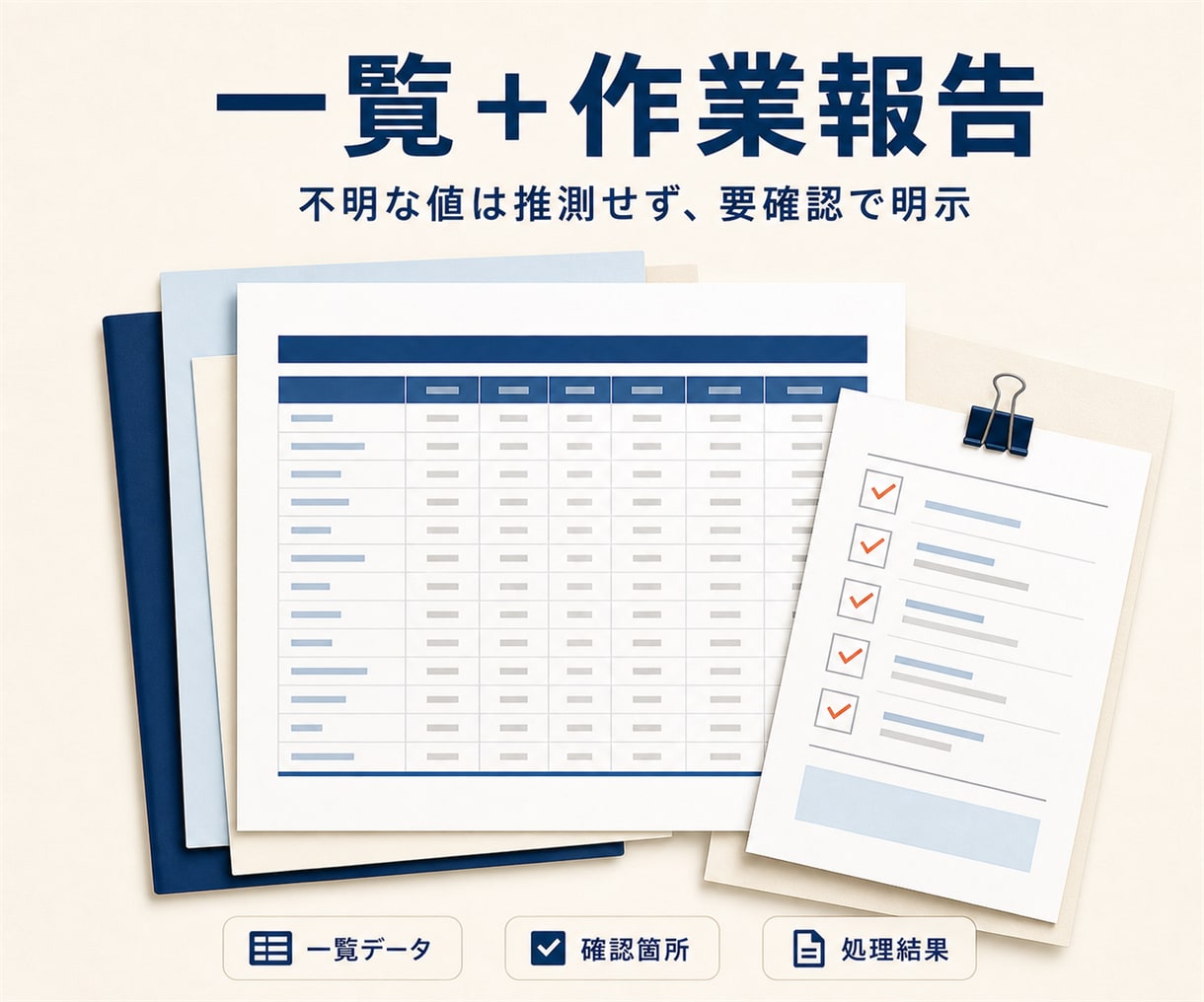 請求書・納品書PDFをExcel一覧にまとめます PDFを送るだけ。日付・会社名・金額を見やすく一覧化 イメージ3
