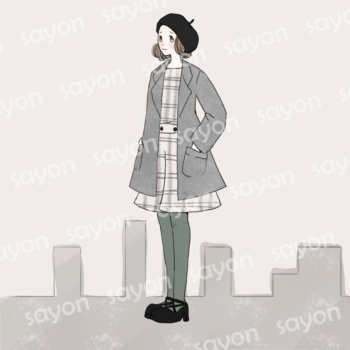 イラスト多数/完成品イラストを販売しています 商用利用可！おしゃれ・ファッションシリーズ イメージ8