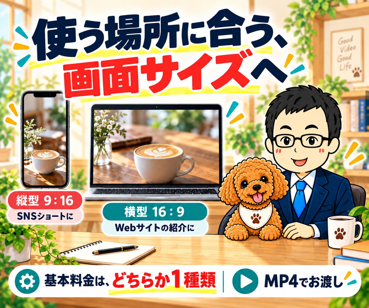 商品紹介・PRショート動画をAIで制作します 60秒の動画編集｜台本・字幕・AI音声・BGMまで イメージ6