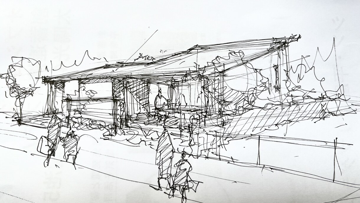 ラフスケッチを描きます デザイン賞を多数受賞したデザイナーが空間を豊かに創造します イメージ6