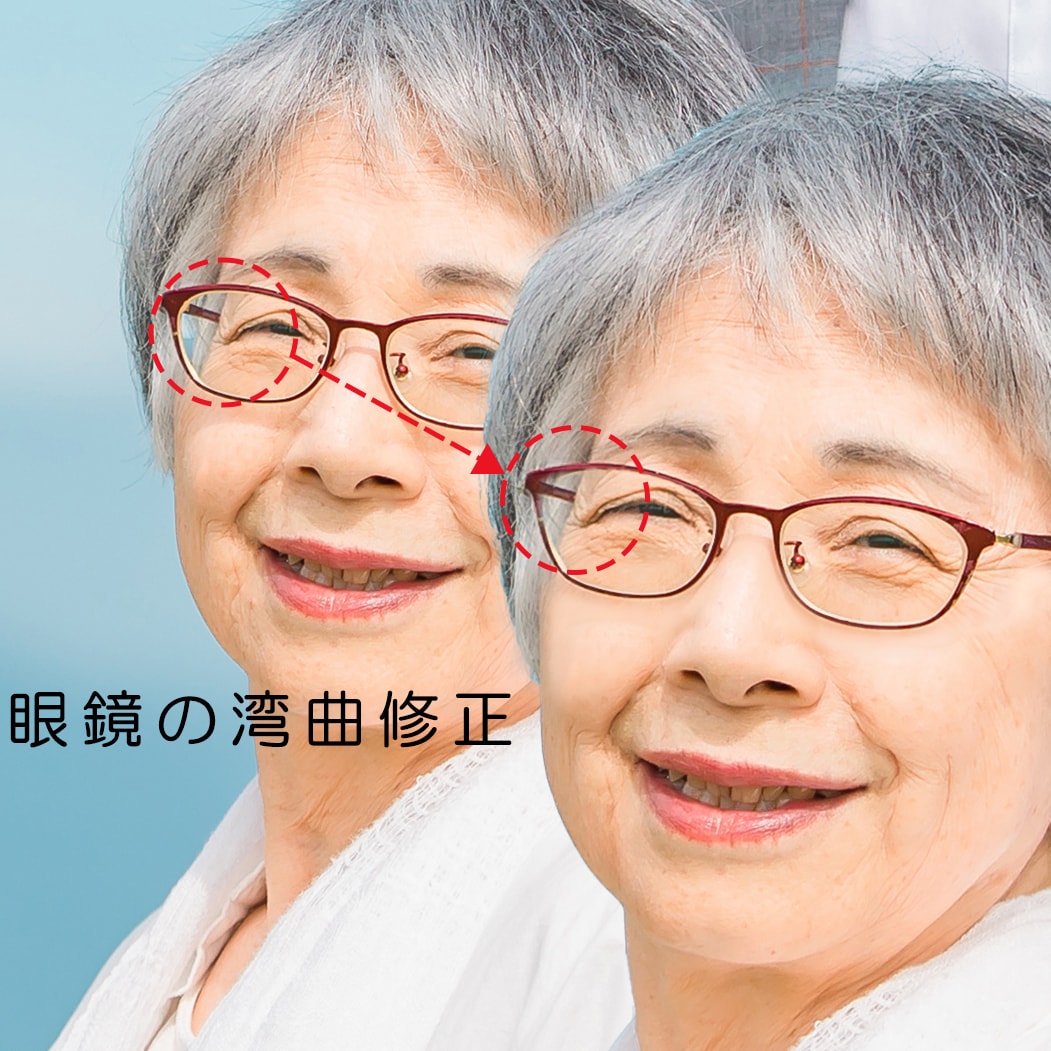画質を落とさず拡大・切り抜きます 遺影写真用、お引越しに合わせた遺影写真のお色直しに最適です。 イメージ4