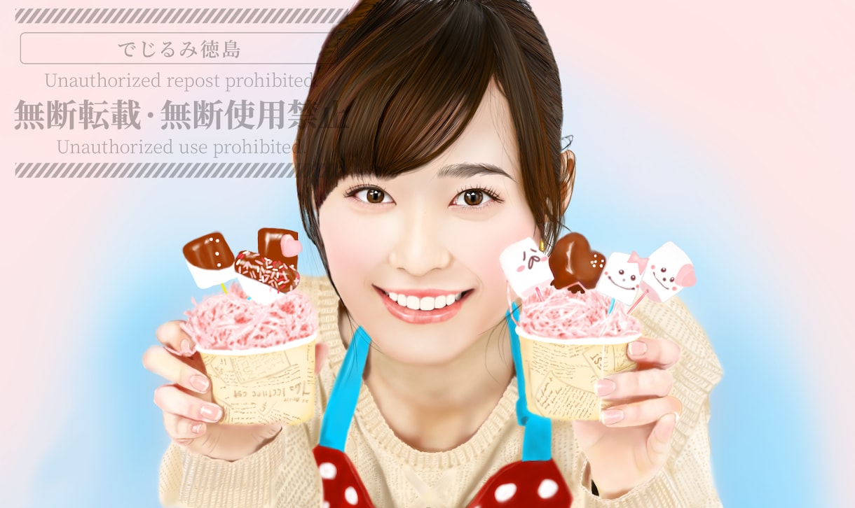 大切な方へ贈る似顔絵お描きします ★記念日★贈り物★思い出に★大切に描かせていただきます イメージ4