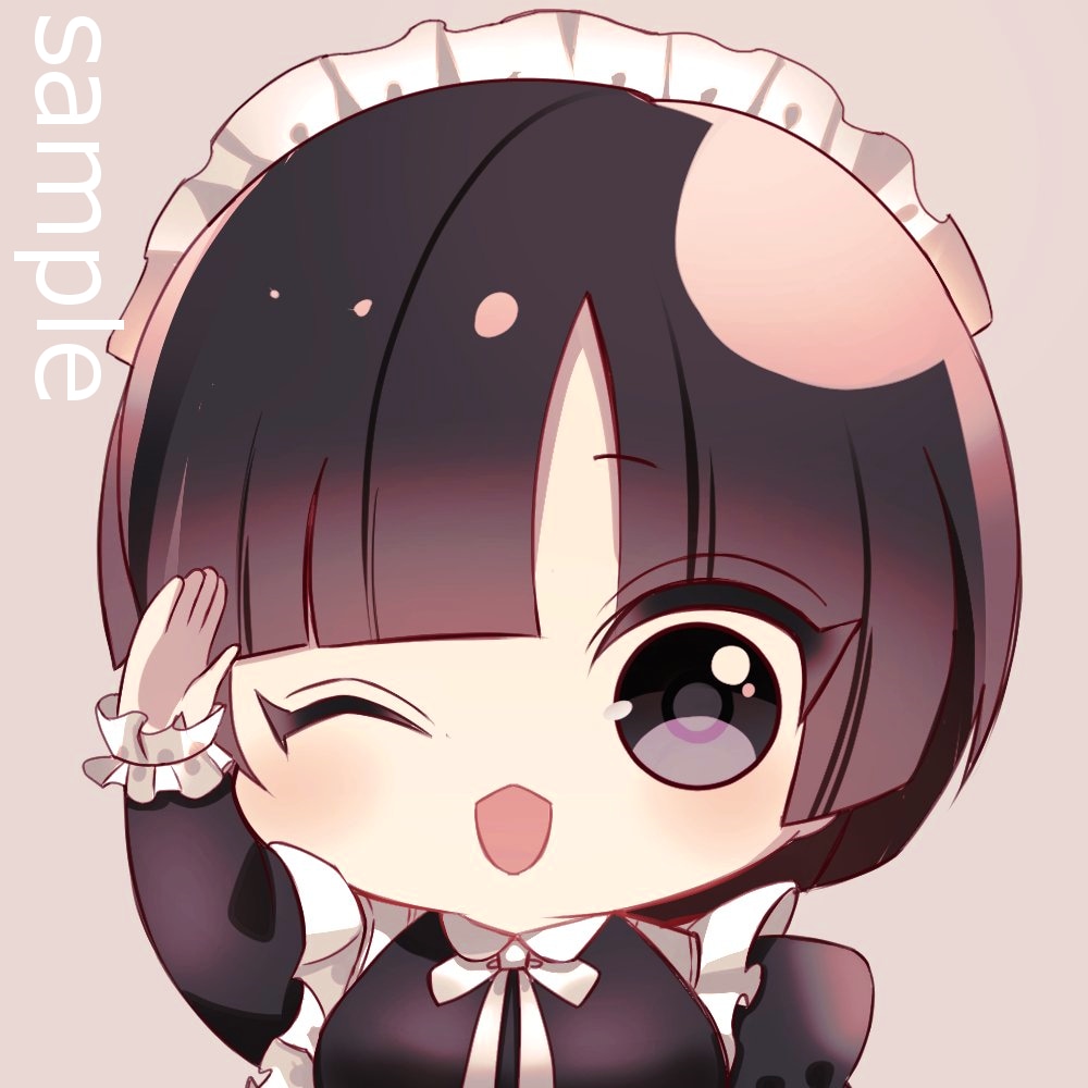 アイコン作成します ご希望のかっこいい男の子・可愛い女の子を描きます！ イメージ3