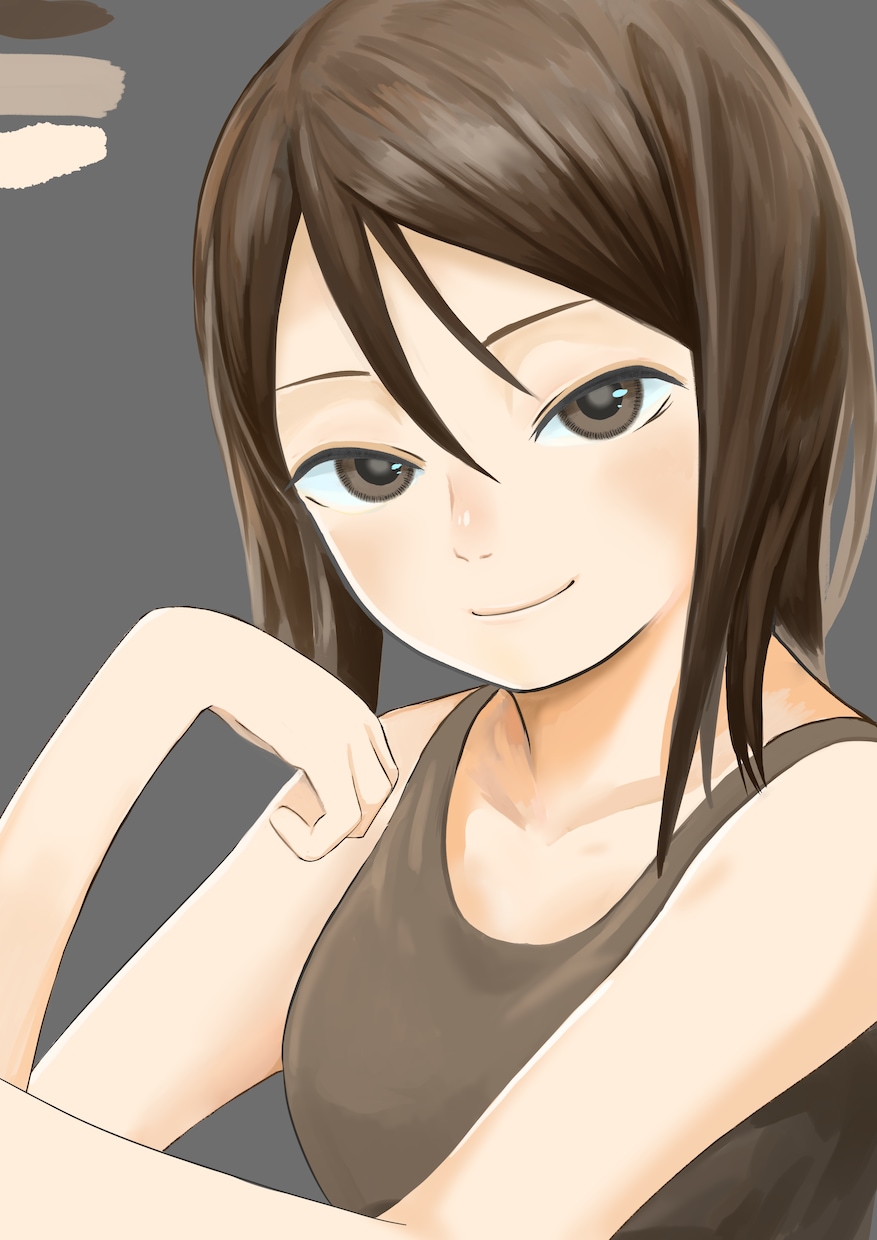 キャラクターの絵を描きます 水彩、油絵、アニメチックな画風で描き