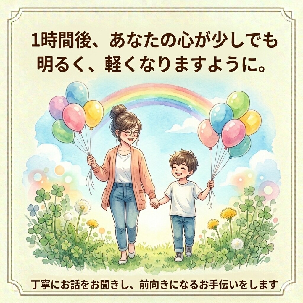 入園入学前後の不安を発達障害児ママが寄り添います 担任への特性の伝え方やお子様の心のフォローを一緒に考えます。 イメージ7
