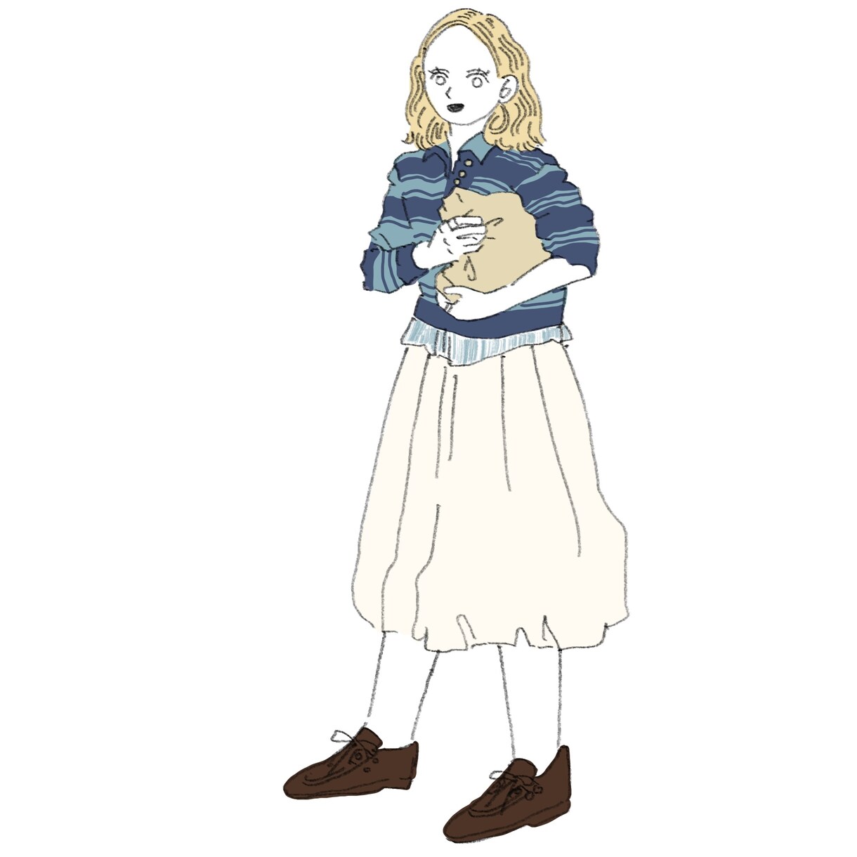 SNS・note用大人可愛いイラスト描きます 気分に寄り添うやわらかイラスト作成します イメージ7