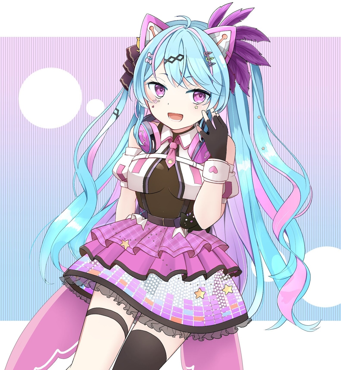可愛い女の子のイラスト描きます 動画用サムネ等、お好みのイラストを描かせてください！ イメージ1