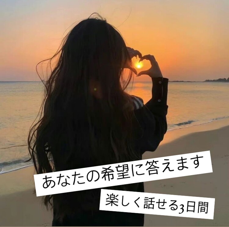 友達の様なノリやお客様の希望に沿って会話出来ます SNSにあげる動画投稿用としても代用可！ イメージ1