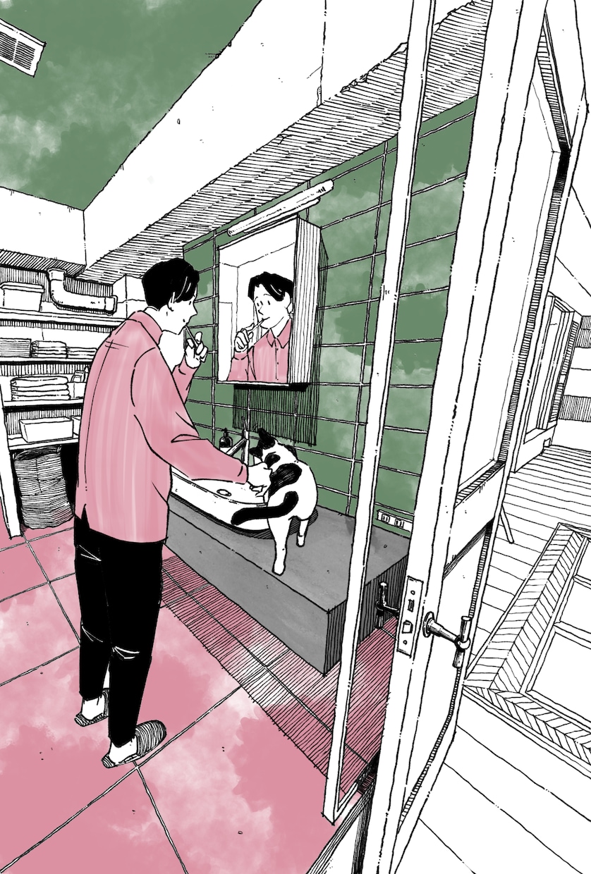 キャッチーな手書き内観パースを描きます 完成イメージ/提案資料/マイソク/竣工記念等を印象的に‼️ イメージ4