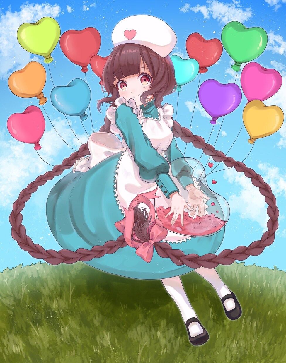 童話みたいなかわいい人の目を引くイラスト制作します 動画、表紙、ゲームなどのイラスト描かせてください！ イメージ4