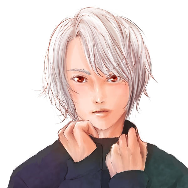 SNSで使用いただけるアイコンのイラスト作成します リアルめイラストでイメージをイラストにいたします イメージ2