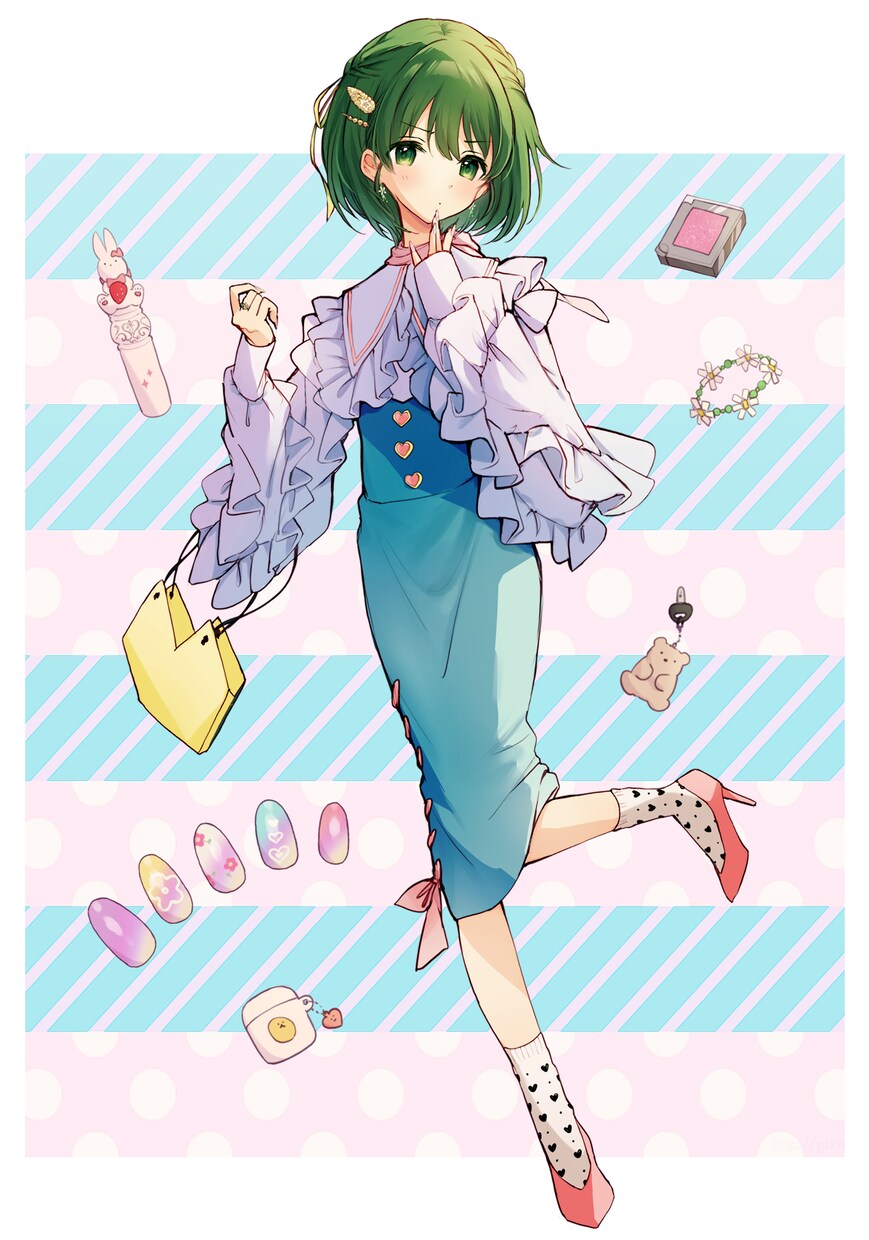 コーデイラスト制作いたします ご希望のテーマで全身コーデ立ち絵イラストを制作︎します︎ イメージ8
