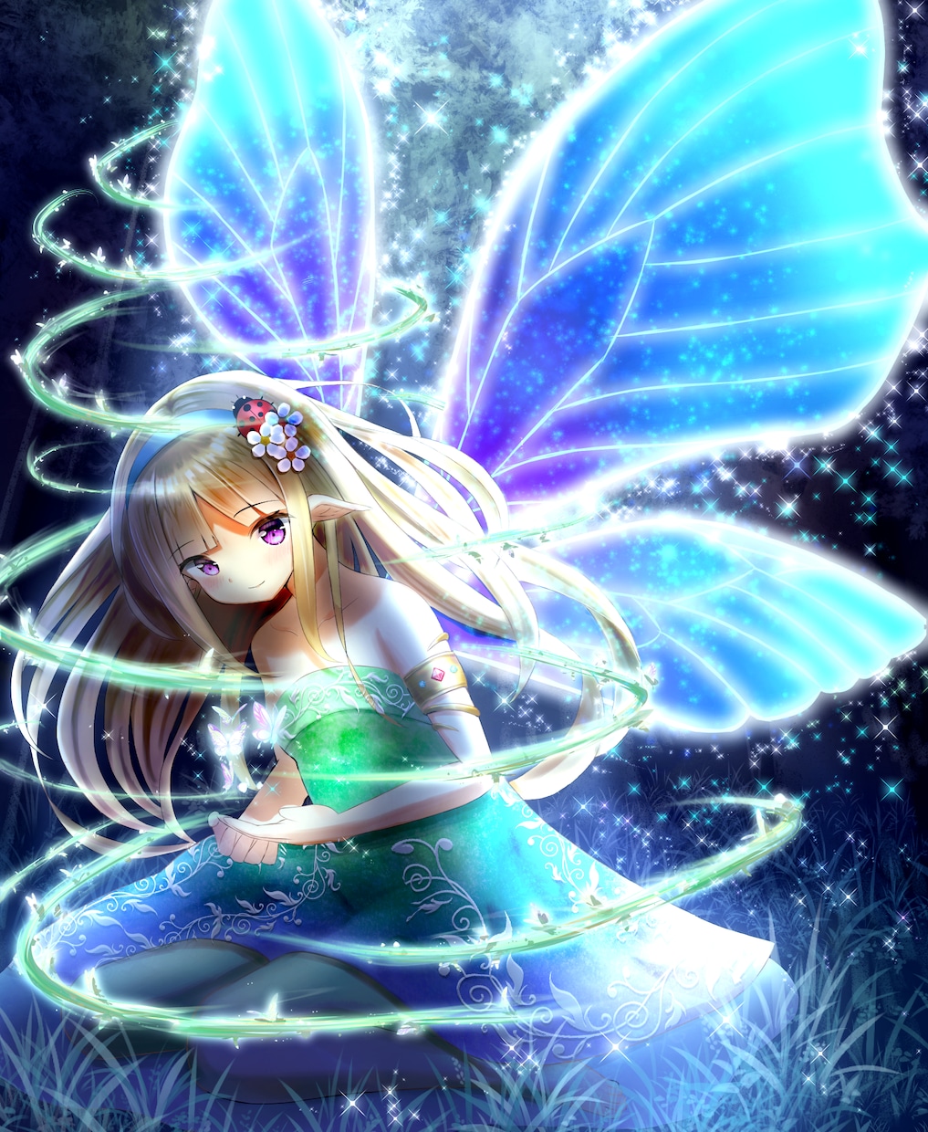 煌めきと透明感を感じるイラストを描きます 動画サムネ、小説・冊子、ゲーム、Vtuberデザイン、広告等 イメージ5
