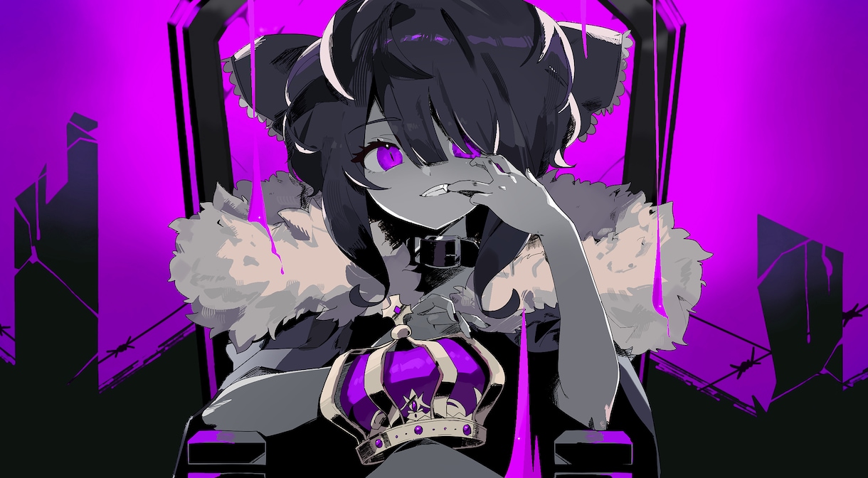 絵柄寄せ可！歌ってみたなどのMVイラスト描きます オリジナルから本家の絵柄寄せまで！サムネイル描きます！ イメージ1