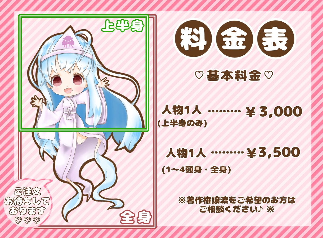 2〜4頭身の可愛いミニキャラお描きします ご希望のイメージキャラクターをご希望通りにお描きします♪ イメージ5
