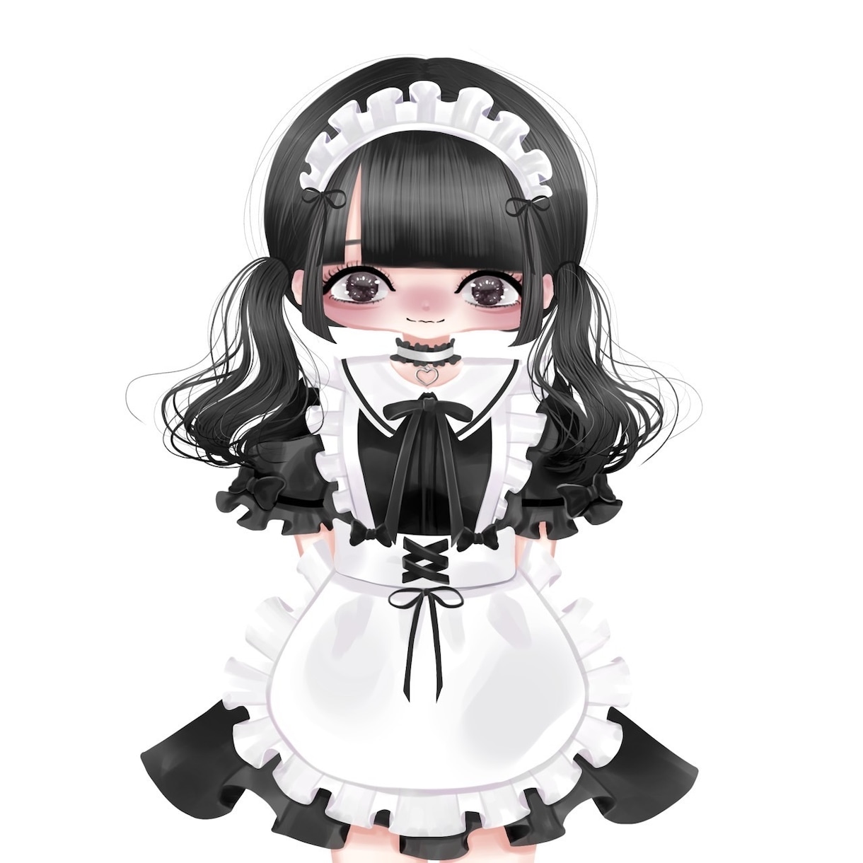あなただけの可愛いSNSアイコン描きます 可愛い女の子のSNSアイコン・イラスト描きます！ イメージ5