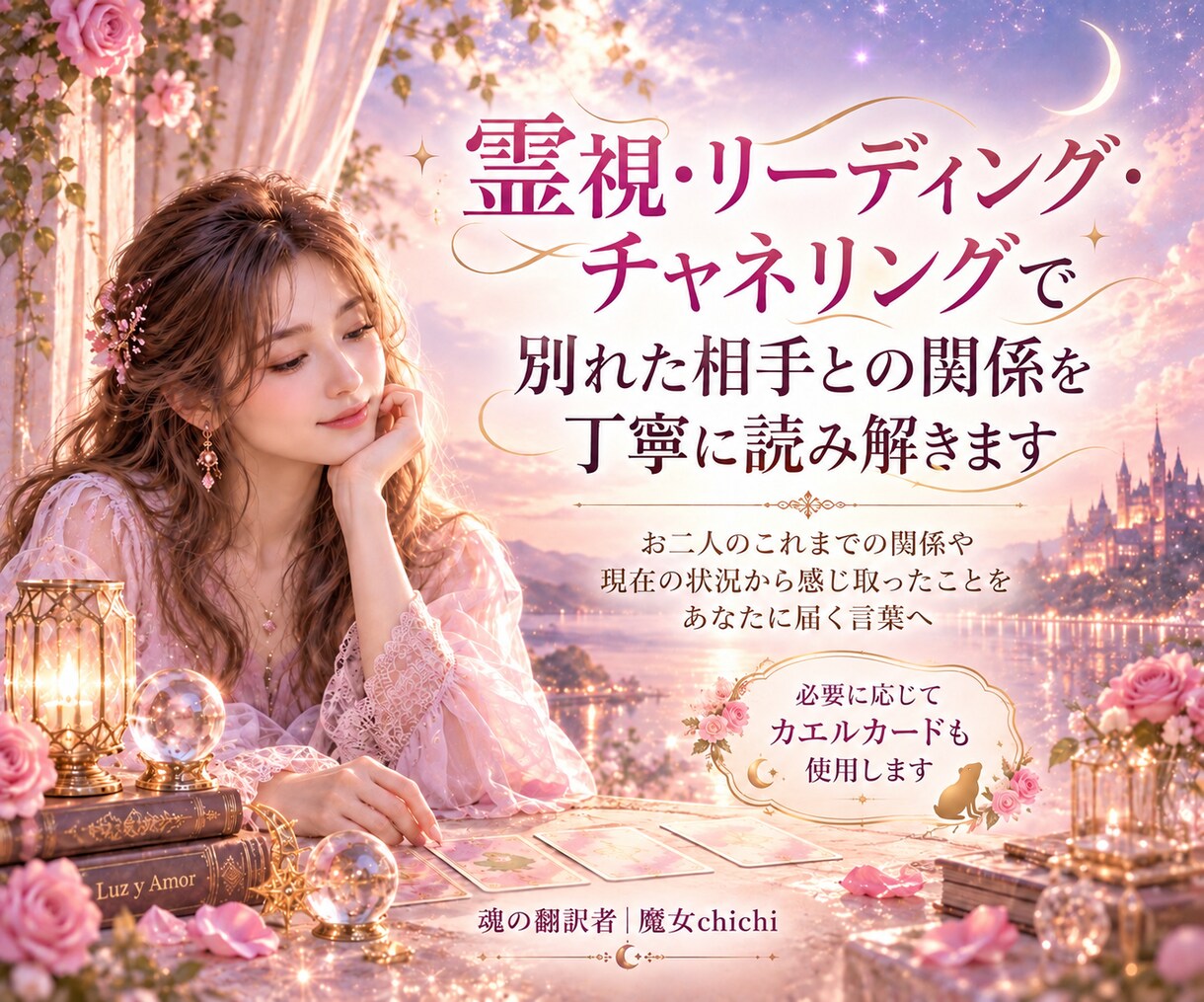 別れたあの人の気持ちを霊視で読み解きます 復縁を願う想いと、ふたりの今を丁寧に読み解きます イメージ2