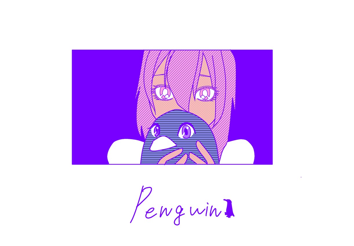 レトロポップなイラスト描きます レトロ、ポップ、キュートな昔の漫画風 イメージ2