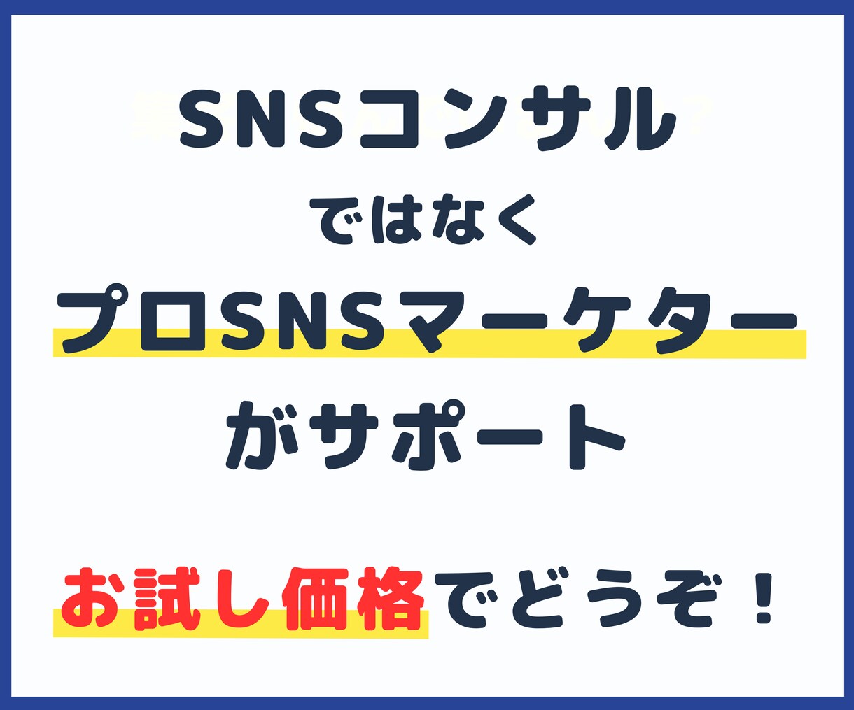 プロがあなたのSNS運用の問題点を指摘します 「SNS運用のプロがあなたの弱点を徹底分析＆改善提案」 イメージ1
