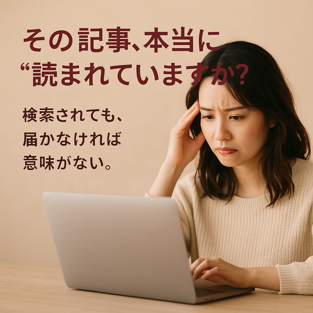 SEO記事作成・添削・校閲、丁寧に対応します 記事の悩み全対応、伝えるじゃなく届く記事を作ります イメージ1