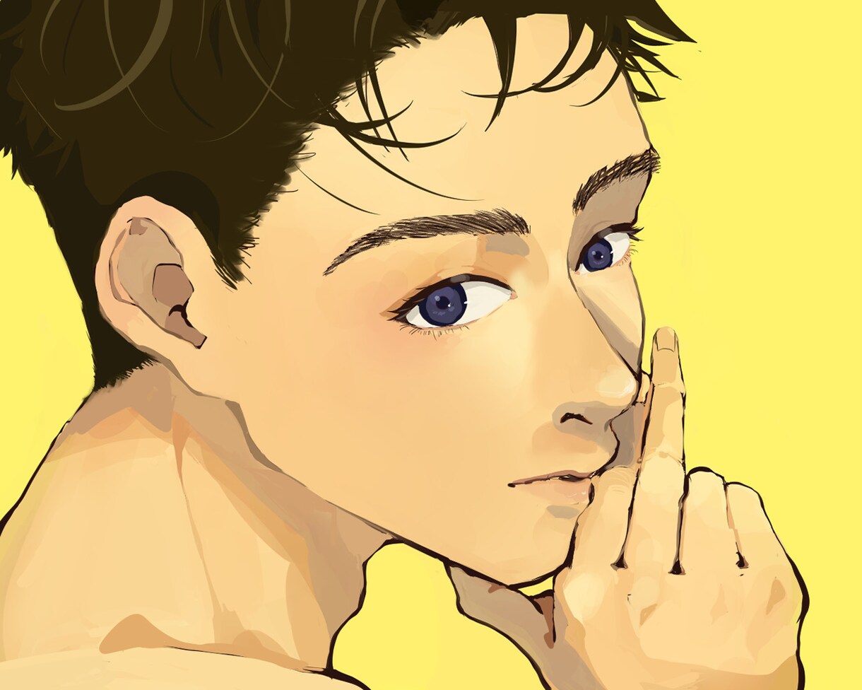 厚塗りイラスト描きます かっこよく魅力的なイラスト描きます！ イメージ2