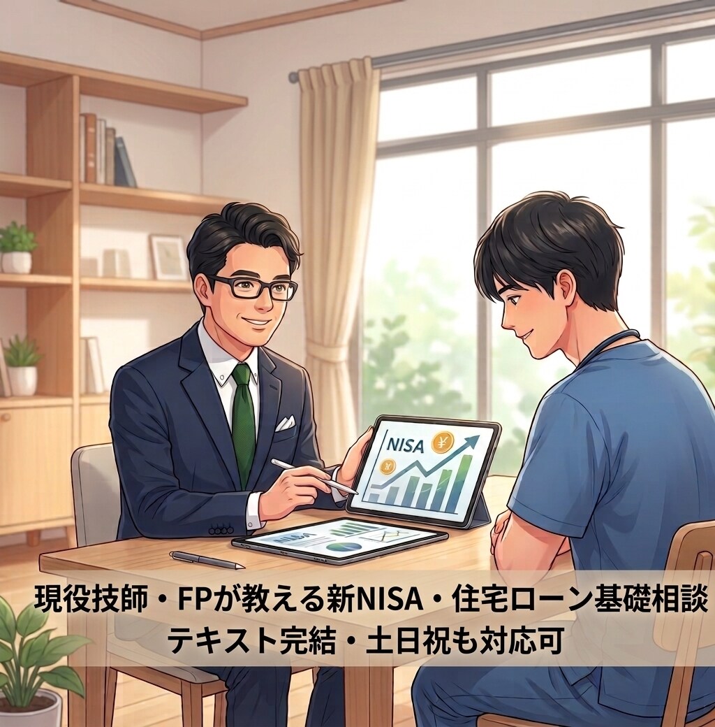 新NISAや住宅ローンの悩みにFPがお答えします 【先着5名】FP2級がテキストで回答！住宅ローン＆新NISA イメージ1