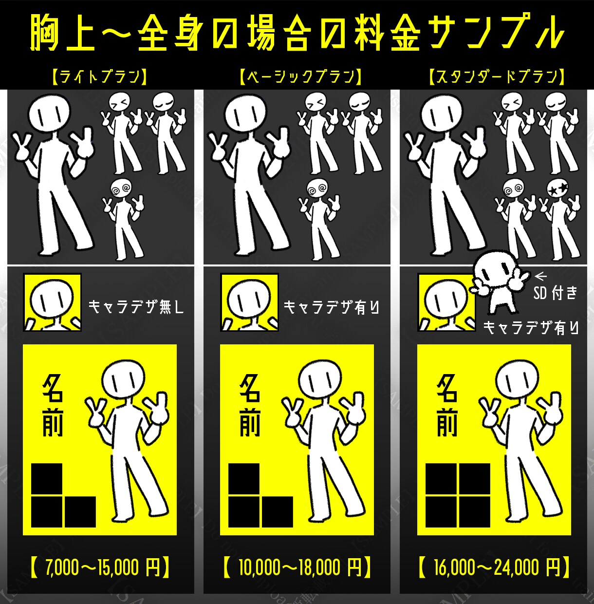 印象に残るTRPG/ゲーム/配信立ち絵制作致します 見た目の美しさだけでなく、印象に残る空気感を大切に、 イメージ2