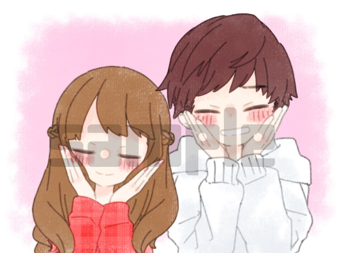 ゆるふわイラスト描きます アニメ色が強くないクレヨン風のふわっとしたイラストです。 イメージ4