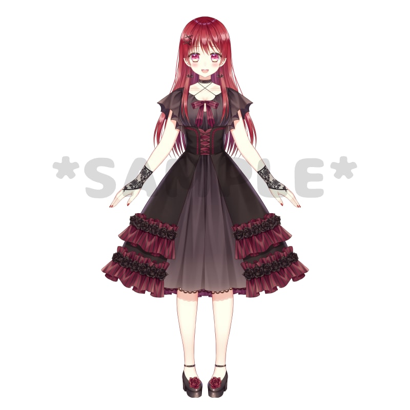 Live2D用のパーツ分けしたイラストお描きします VTuber（vtuber）などの活動を予定されている方に！ イメージ4