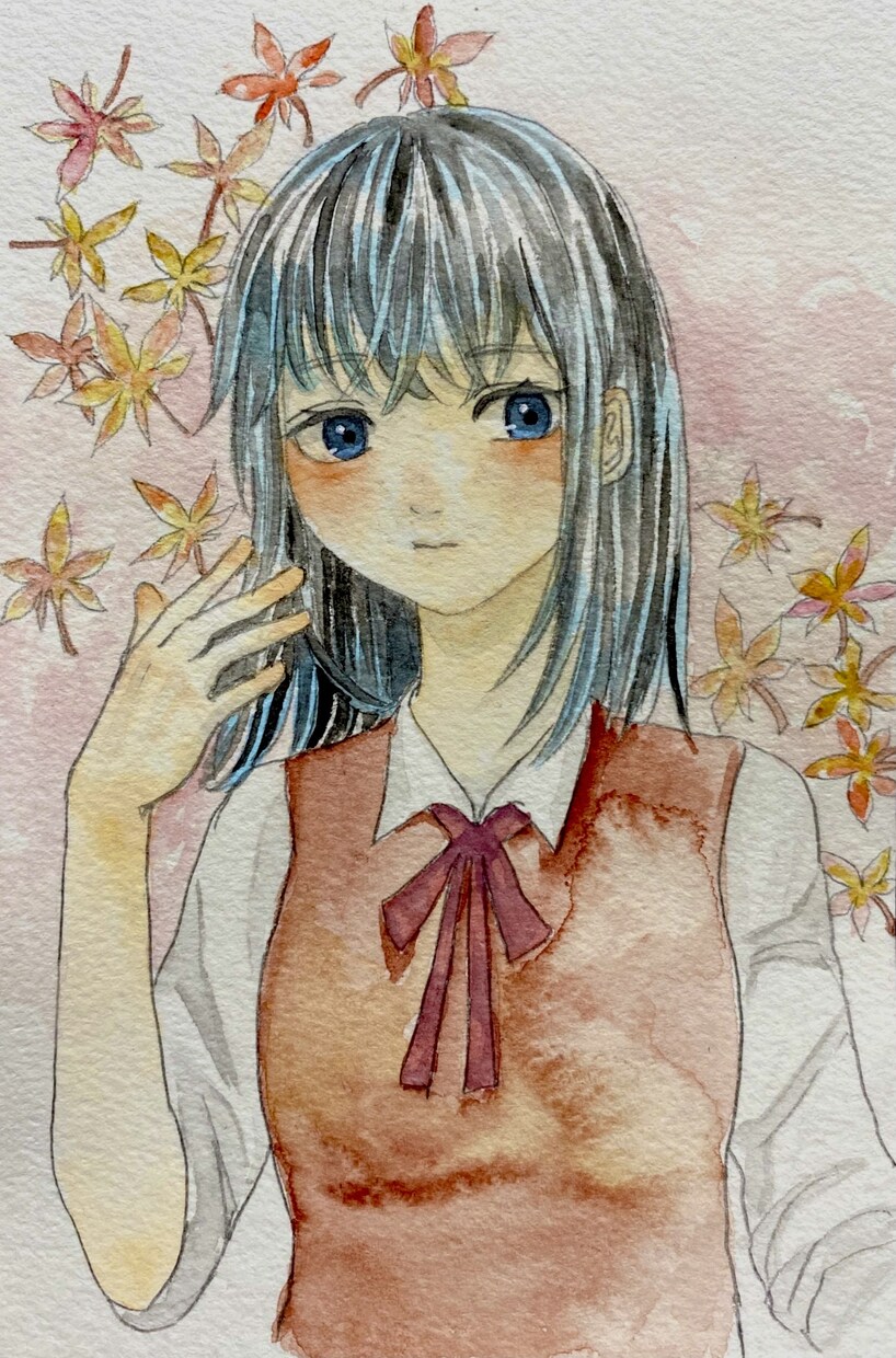 オリジナルの水彩手描きイラスト描きます アナログ・水彩好きな方はぜひ。 イメージ3