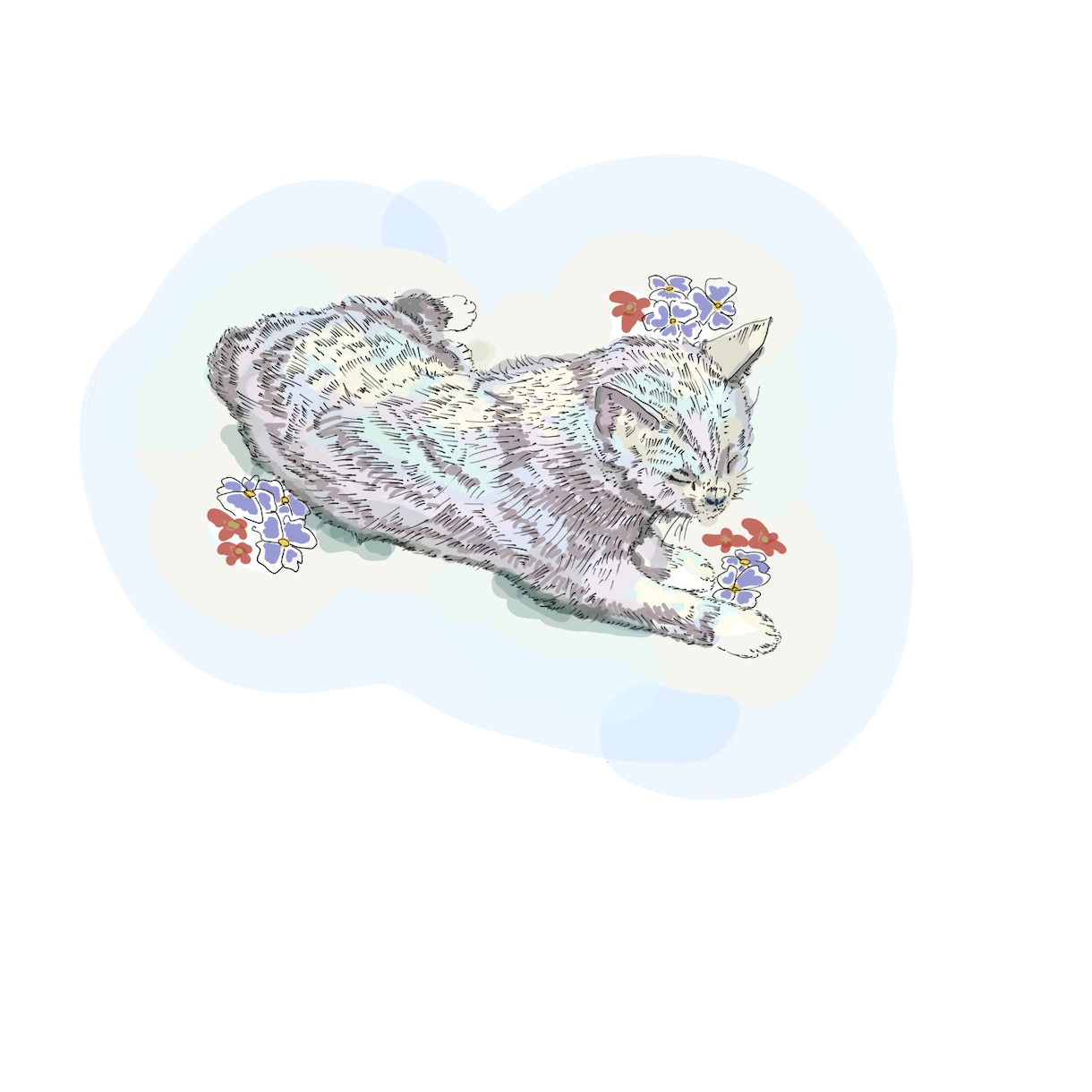 思い出や人の趣味・個性を絵で表現します 飾りたくなる。贈りたくなる。思い出イラスト。 イメージ5