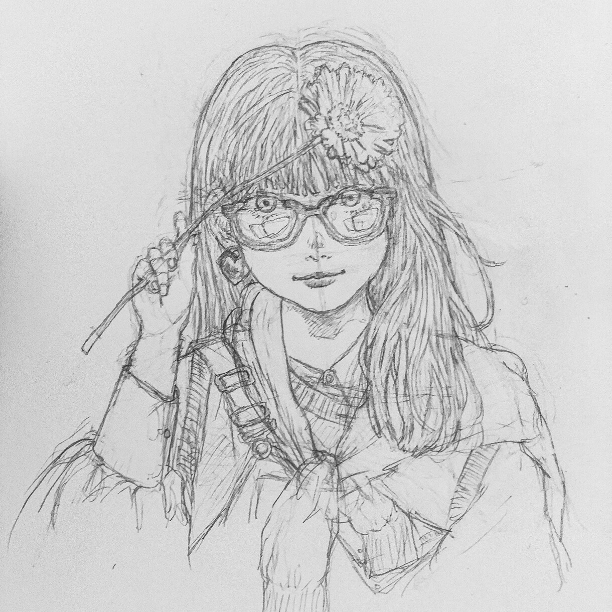 鉛筆画で描いて欲しい絵を描きます 似顔絵、人物イメージイラストの制作 イメージ5
