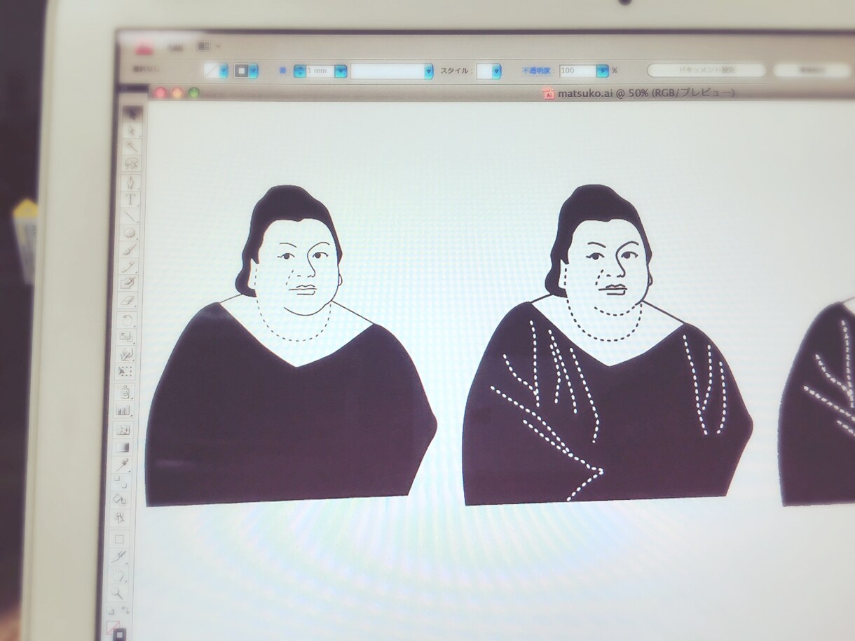 あなたの写真をもとにイラスト化します イメージ1