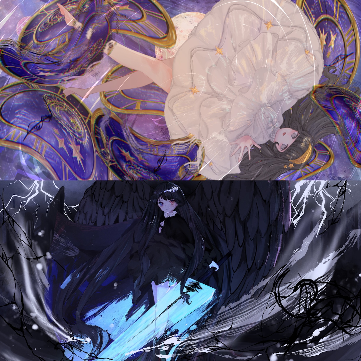 低コスト◎アイコン、MVイラストなど制作します お手頃価格でふわふわキラキラ可愛いイラスト制作します。 イメージ4