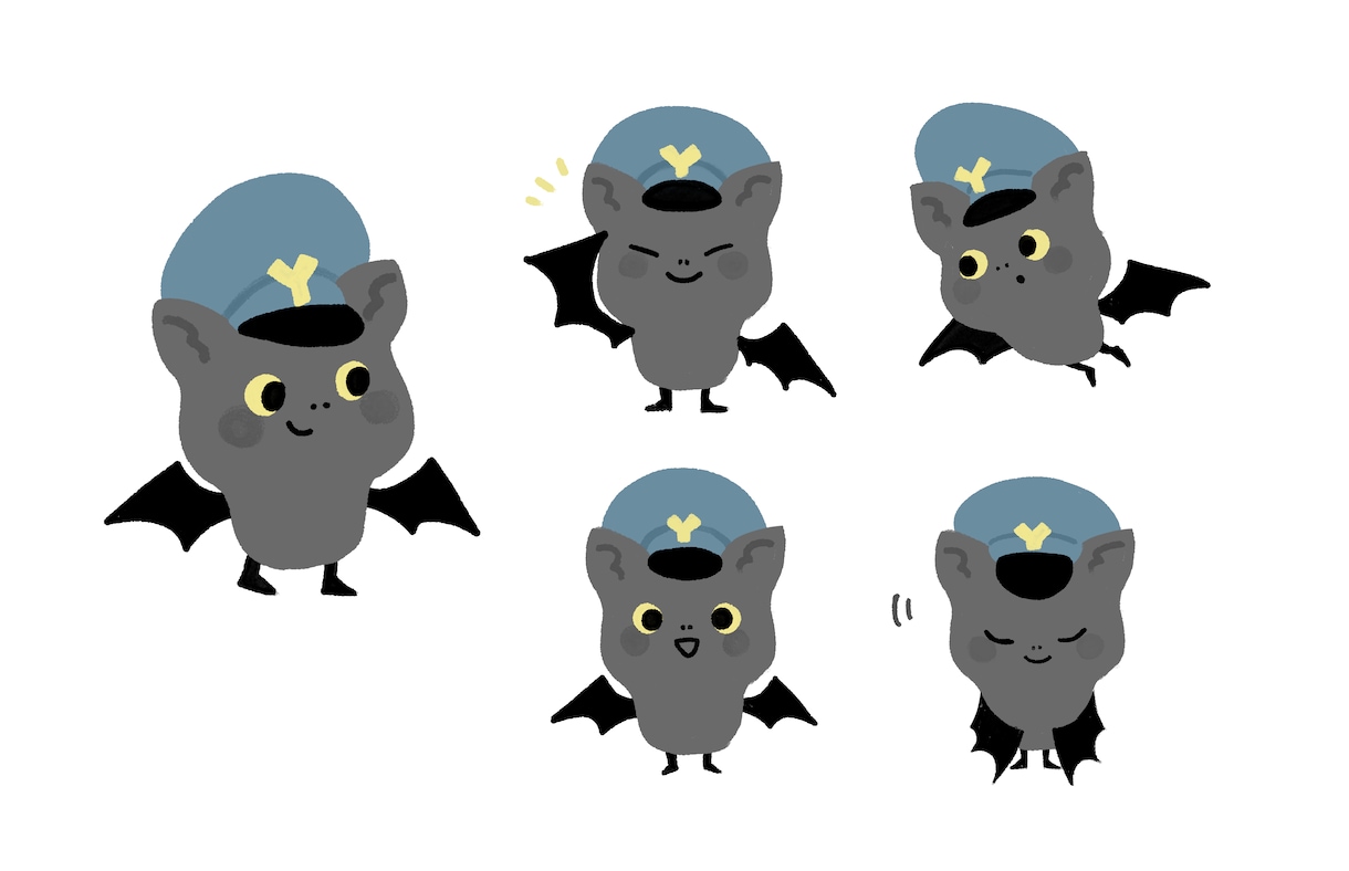 ゆるっとかわいいキャラクターを制作します より親しみやすさをプラスしたい方に！ イメージ3
