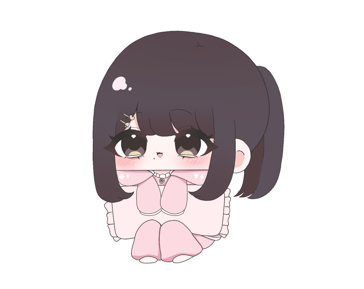 小さくて可愛らしいイラスト、夢絵をオーダーできます 夢絵や夢主さん、オリジナルキャラをお描きします イメージ2