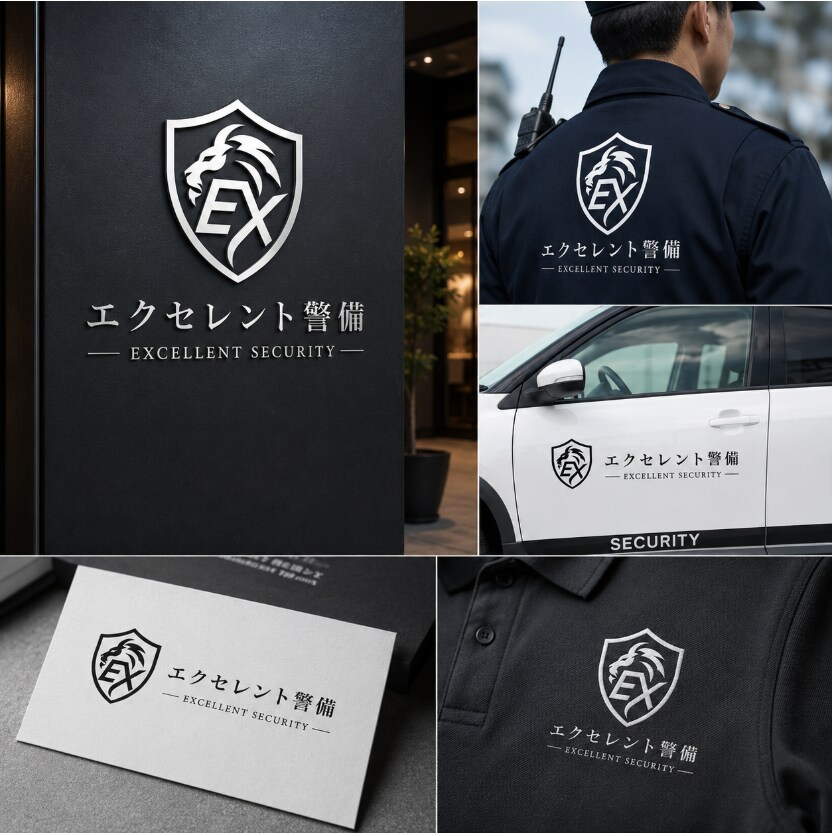 建設・建築・塗装会社向けに信頼感あるロゴ作成します 内装リフォーム・製造・軽貨物・警備の会社等にも幅広く対応! イメージ9